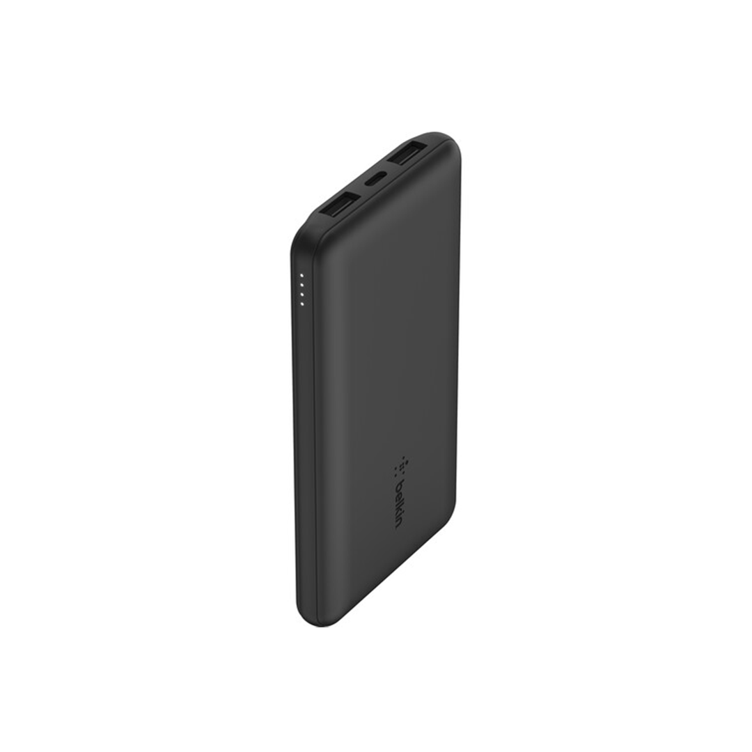 Belkin BoostCharge 10,000mAh 15W with USB-A to USB-C Cable Power Bank - Black in Qatar Belkin BoostCharge 10,000mAh 15W with USB-A to USB-C Cable Power Bank - Black in Qatar
